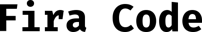 Fira Code