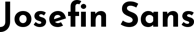 Josefin Sans