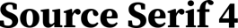 Source Serif 4